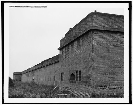 Fort Pulaski, outer wall, Savannah, Ga.