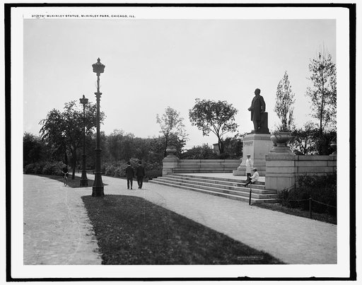 McKinley Statue, McKinley Park, Chicago, Ill.