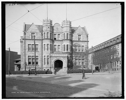 Psi Upsilon Fraternity, U[niversity] of Pa., Philadelphia, Pa.