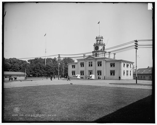 Main office bldg., Portsmouth Navy Yard, Kittery, Me.