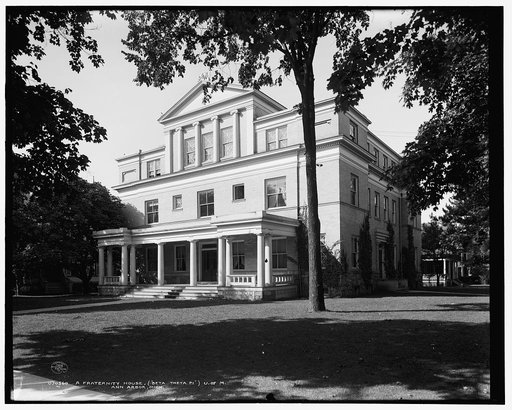 Fraternity House (Beta Theta Pi), U. of M[ichigan], Ann Arbor, Mich.