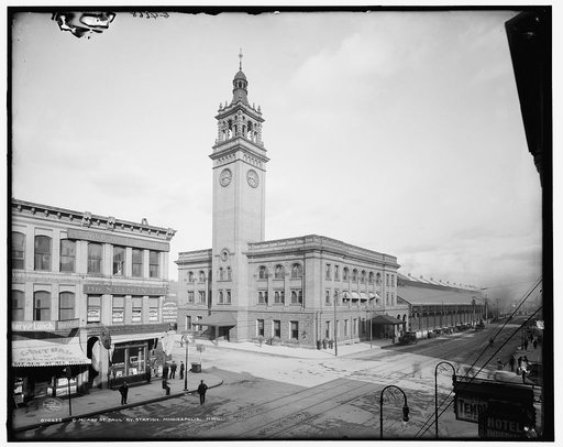 C.M. & St. Paul Ry. Station, Minneapolis, Minn.