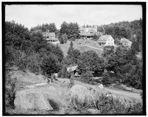Adirondack Mtns., N.Y., Upper Saranac Lake, Saranac Club