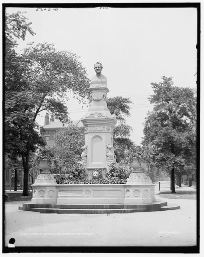 Humboldt Statue, West Park, Pittsburgh, Pa.