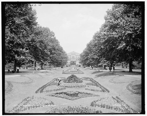 Sunken Garden, Fairmount Park, Philadelphia, Pa., A