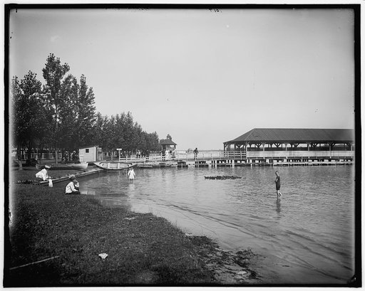 St. Clair Flats, Mich., along the shore, Tashmoo Park