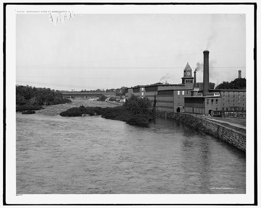 Merrimack River at Manchester, N.H.