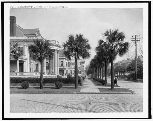 Residences, corner [of] Laura and Ashley Sts., Jacksonville, Fla.