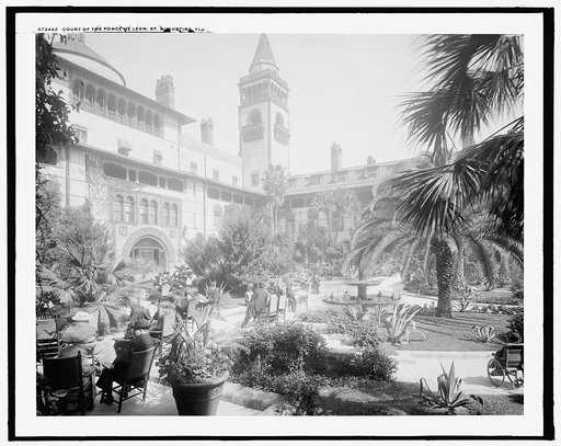 Court of the Ponce de Leon, St. Augustine, Fla.