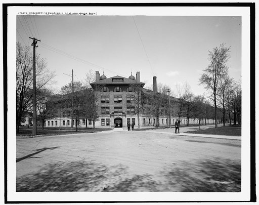 Engineering building, U[niversity] of M[ichigan], Ann Arbor, Mich.