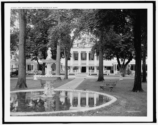 The Maplewood entrance, Pittsfield, Mass.