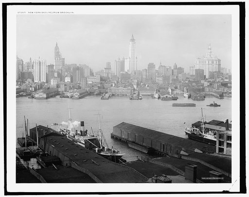 New York skyline from Brooklyn