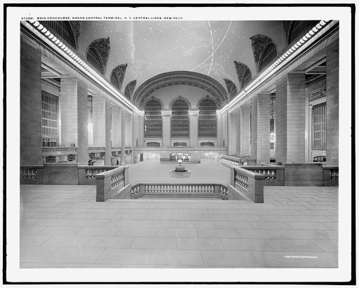 Main concourse, Grand Central Terminal, N.Y. Central Lines, New York