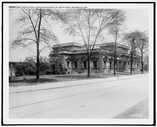 Distillery offices, Hiram Walker & Sons, Ltd., south front, Walkerville, Ont.