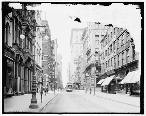 Philadelphia, Pa., Chestnut St., west from 12th