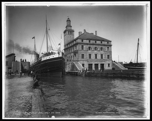 Weitzle [i.e. Weitzel] Lock, Sault Ste. Marie