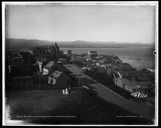 Dufferin Terrace & Chateau Frontenac, Quebec