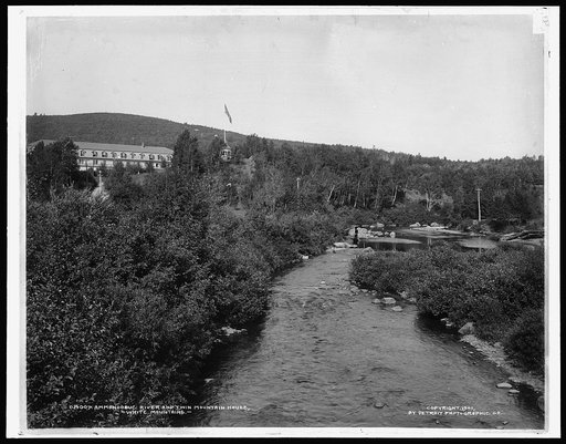 Ammonoosuc River and Twin Mountain House, White Mountains