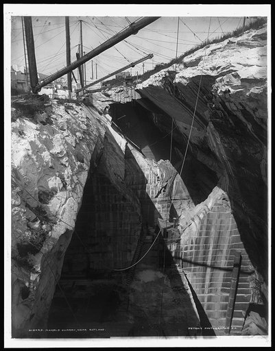 Marble quarry near Rutland