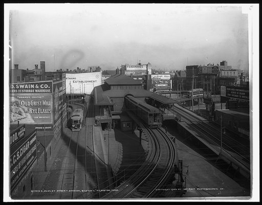 Dudley Street Station, Boston "L" Ry., Boston, Mass.