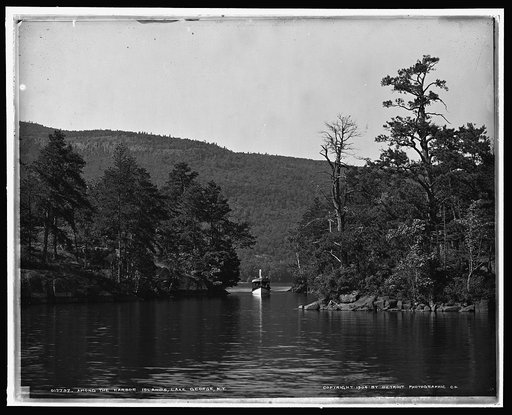 Among the Harbor Islands, Lake George, N.Y.