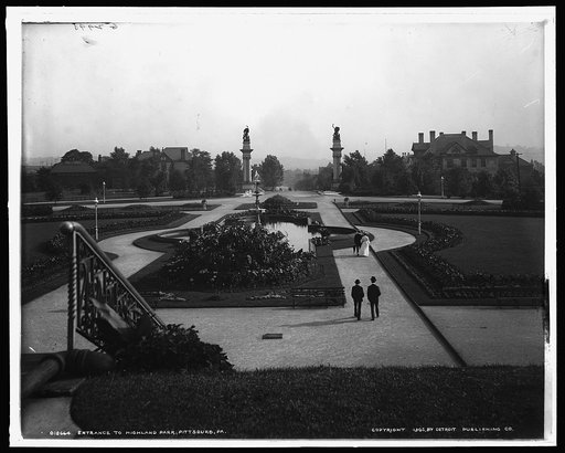 Entrance to Highland Park, Pittsburg, Pa.