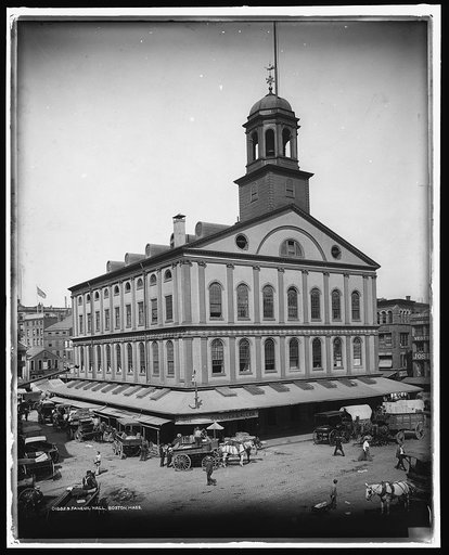 Faneuil Hall, Boston, Mass.
