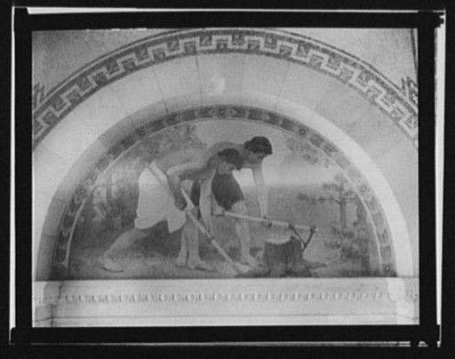 Labor, by Charles Sprague Pearce, Library of Congress