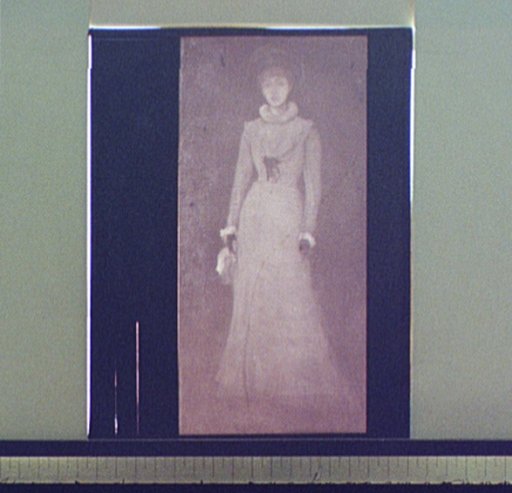 Miss Florence Leyland, full-length portrait