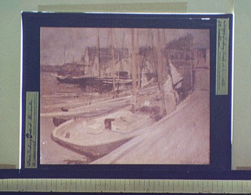 Fishing boats at Gloucester