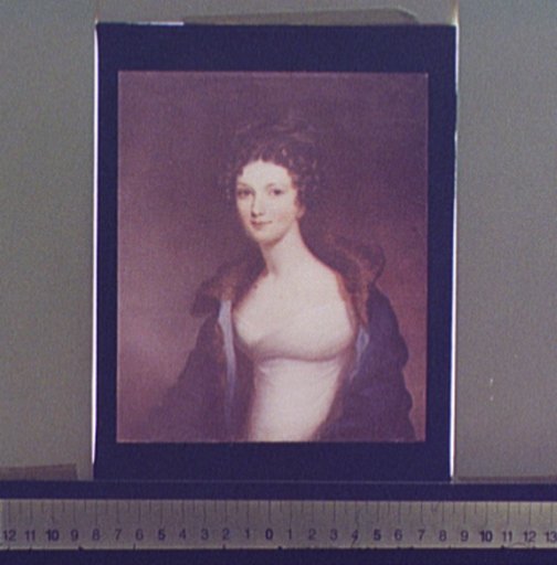 Miss Thomson, head-and-shoulders portrait