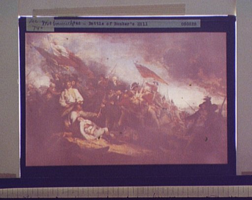 The battle of Bunker's [sic] Hill