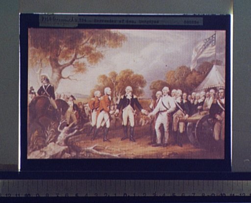 Surrender of Gen. Burgoyne