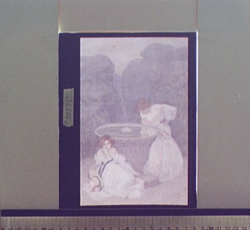 The mirror in the vase