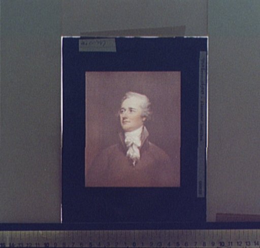 Alexander Hamilton, head-and-shoulders portrait