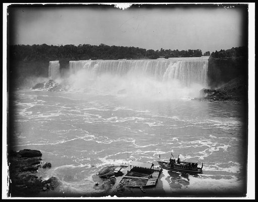 Niagara Falls and the Maid of the Mist