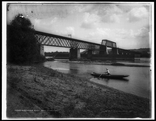 Wisconsin River near Merrimac