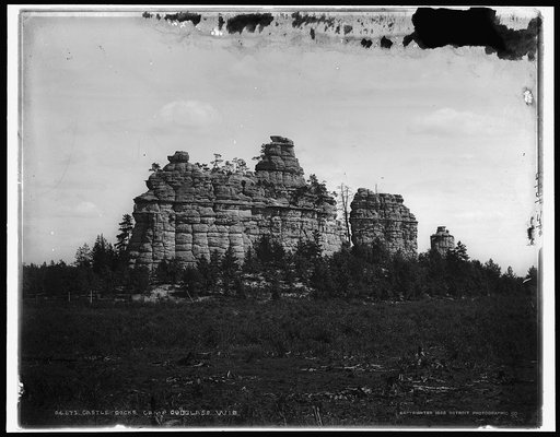 Castle rocks, Camp Douglass [sic], Wis.