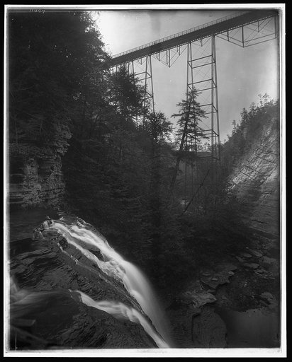 Stony Brook glen, Shawmut Bridge, Dansville, N.Y.