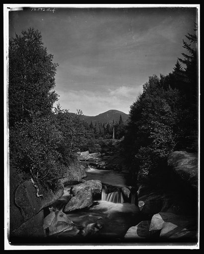Mt. Pleasant from the Ammonoosuc, White Mountains, N.H.