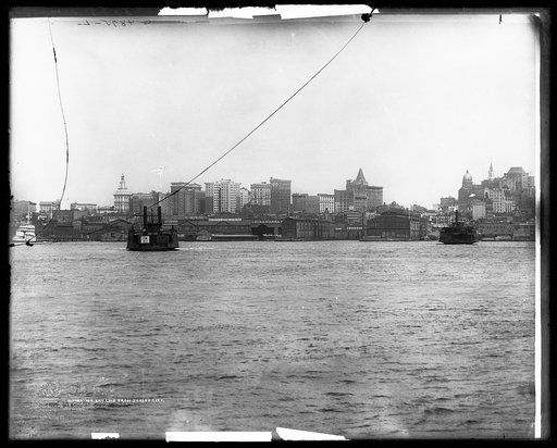 N.Y. skyline from Jersey City