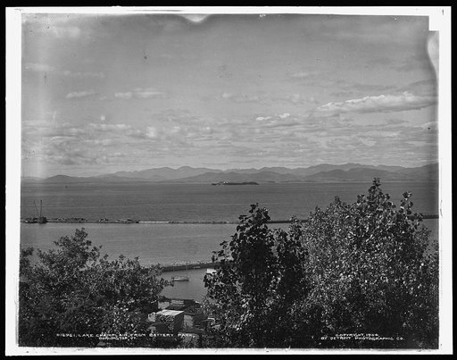 Lake Champlain, from Battery Park, Burlington, Vt.