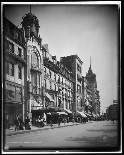 Tremont Street, looking south, Boston, Mass.