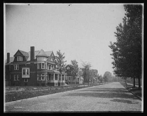 Wesson estate, Seyburn Avenue toward Wessonside