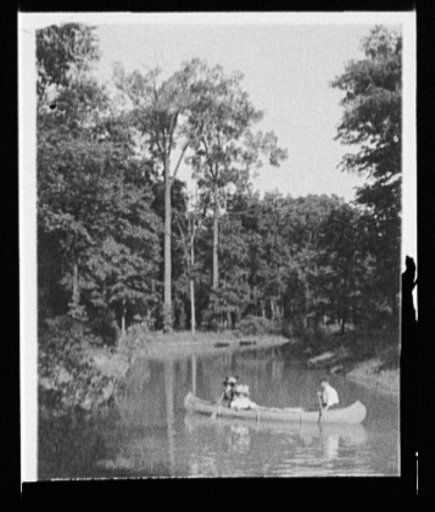 A Shady canal, Belle Isle Pk. [Park], Detroit, Mich.