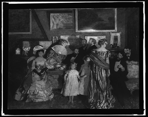 Evening in a studio