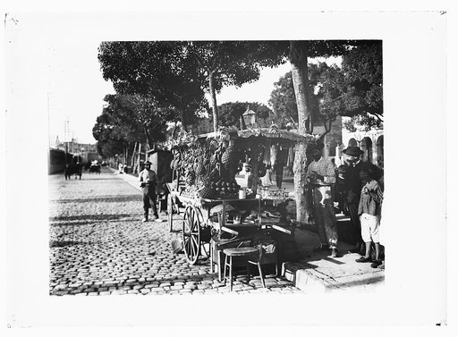 Fruit stands on the Prado
