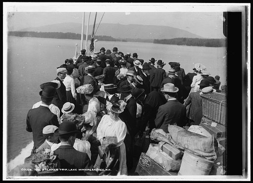 The Steamer trip, Lake Winnipesaukee, N.H.