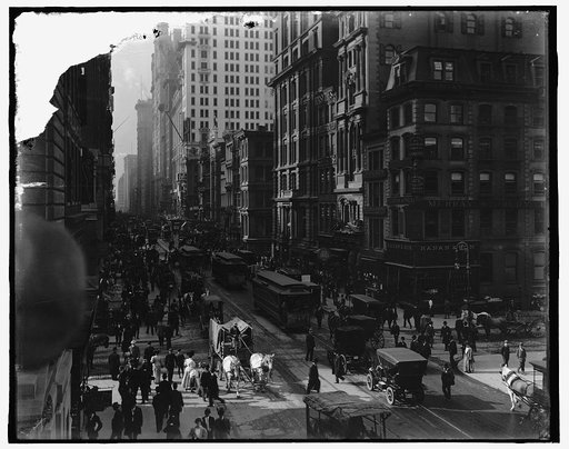 Broadway at Fulton Street, New York, N.Y.