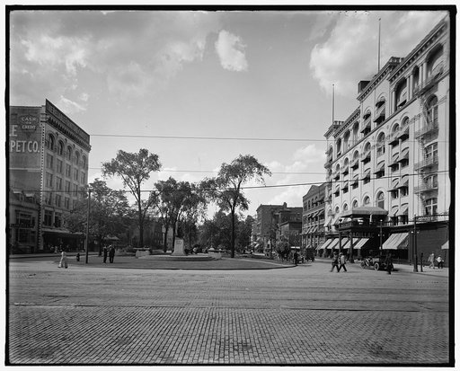 View of Washington Boulevard, Detroit, Mich.